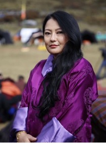 Portrait of Choing Dolma, Head, Youth Welfare and Education Office.